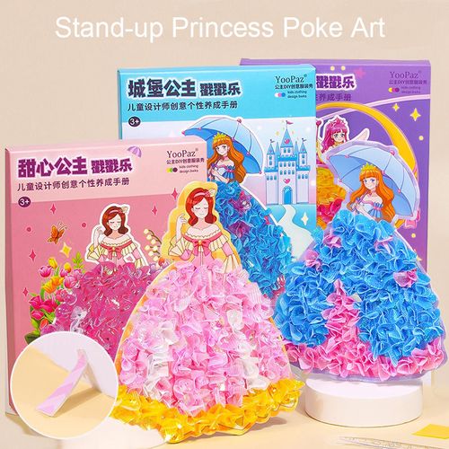 Art & Craft Activity, Mess-Free Art for Kids, DIY Kit, Gifts for Girls & Boys Ages 4 to 9 Creative Play Artistic