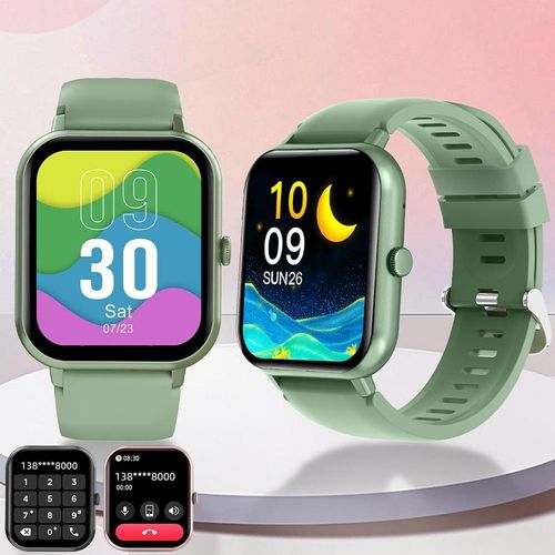 Touch Screen Smart Watch, Digital Fitness Watches with Call Function & 100+ Sports Modes, Multifunctional Electronic Fitness Watch, Smartwatch Watch, Wearable, Waterproof Smartwatch, Custom Wristwatch