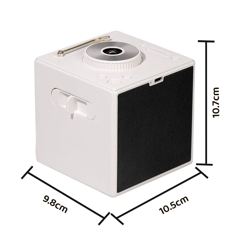 3D Sound-Activated Galaxy Star Projector with Bluetooth Speaker & White Noise | Romantic LED Mood Light for Bedroom & Creative Gift