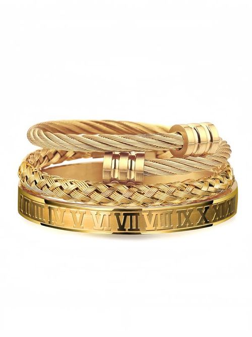 Fashionable Criss Cross Design Bangle for Women & Men, Couple Things, Stainless Steel Jewelry for Party, Daily Clothing Decor, Trendy All-match & Exquisite Jewelry for Birthday Gift, Trendy Stack Bangle