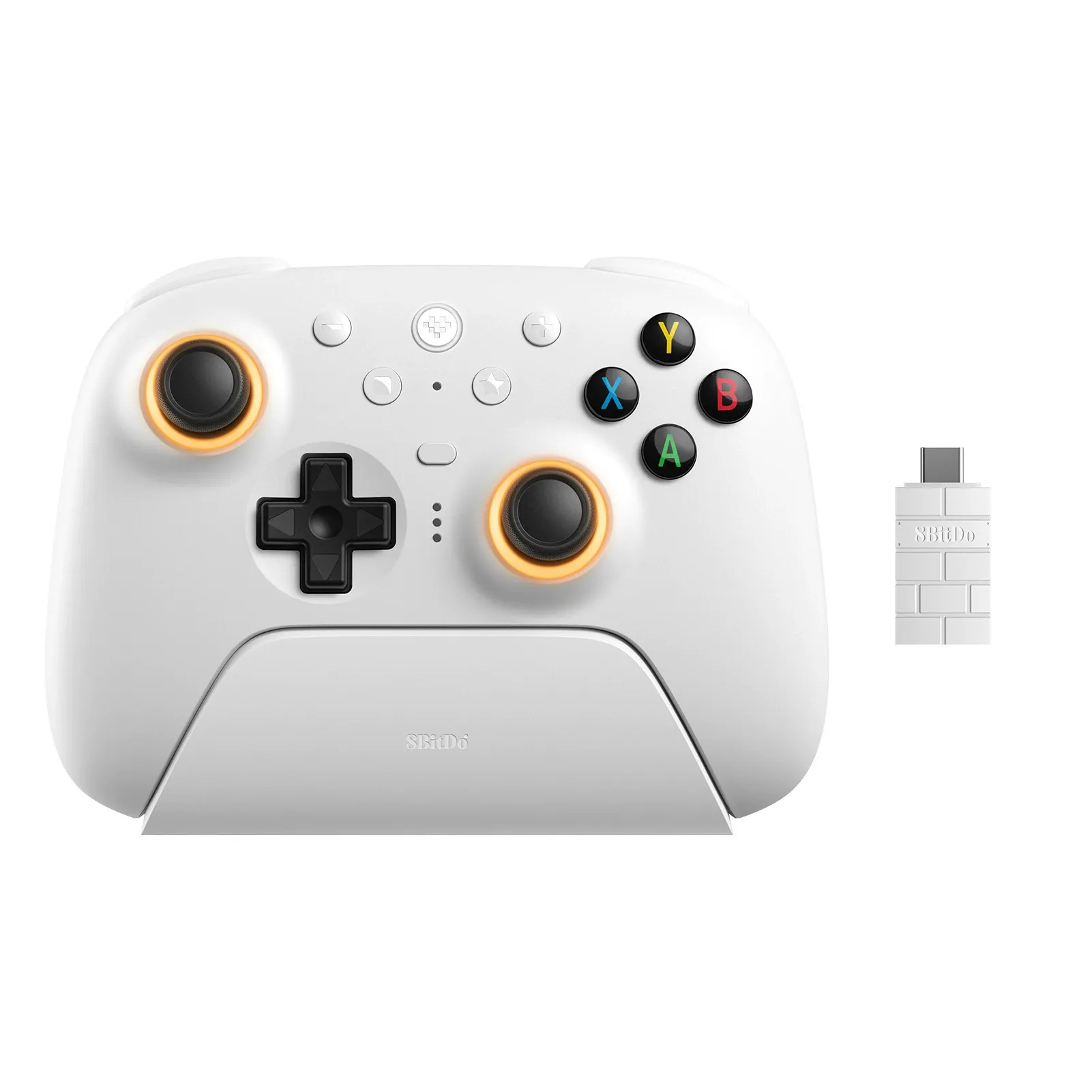 8BitDo Orion 2 True Wireless PC Game Controller - Bluetooth Gamepad for Computer Steam, Built-in Motion Controls, Ergonomic Wireless Gaming Controller