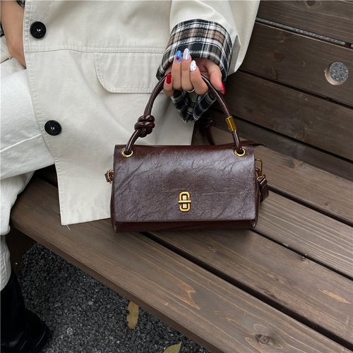 Simple Versatile Small Satchel Bag, Casual Flip Cover Clutch for Shopping & Commuting, Stylish Crossbody Shoulder Bag, Crossbody Clutch Purse, Classic Flap Shoulder, Daily Commuter Purse, Fashionable Shopping Purse, Crossbody Shoulder Handbag