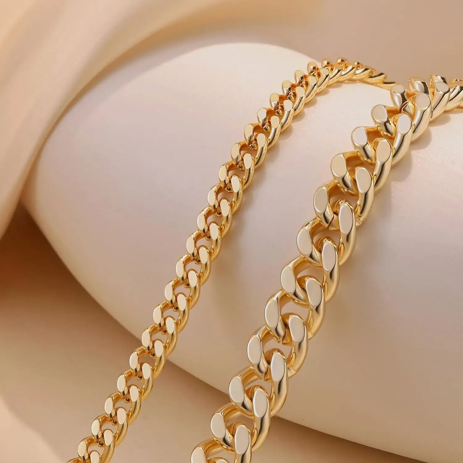 Ankle Bracelets For Women Waterproof Chunky Cuban Link Chain Trendy Large Layer Anklet Set Jewelry Gift for fashion For Summer Jewellery dealsforyoudays Jewlery anklet For Valentine's Day gifts