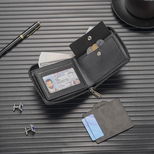 Men's Vintage Eagle Embossed Short Wallet, Business Multi Card Slot Wallet, Casual Trendy Wallet for Work & Daily Use, Business Fashion Wallet