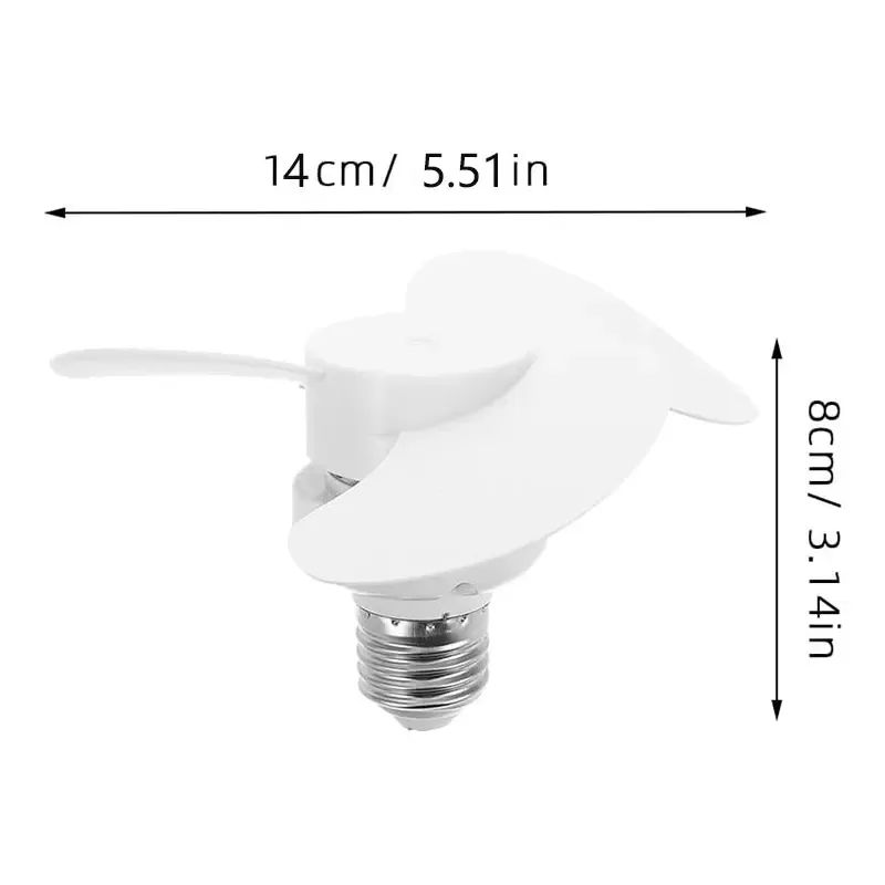 Instant Cooling Socket Fan - No Wiring Needed, Perfect for Kitchen, Bathroom & Garage