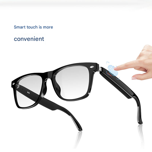 Smart Glasses for , 1 Count Wireless-compatible Smart Glasses with Voice Control, UV Protective Glasses for Outdoor Sports, Smart Glasses, for Cyber