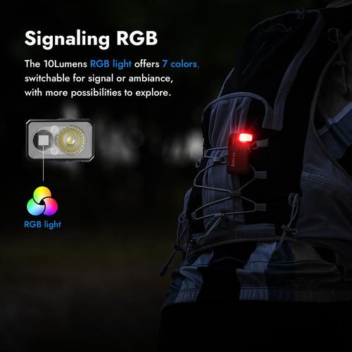 G5 Premium Rotatable RGB Mini Pocket Flashlight, 400 Lumens, USB-C Rechargeable, Magnetic Clip, Ideal for Work, Travel, and Gear Bags,