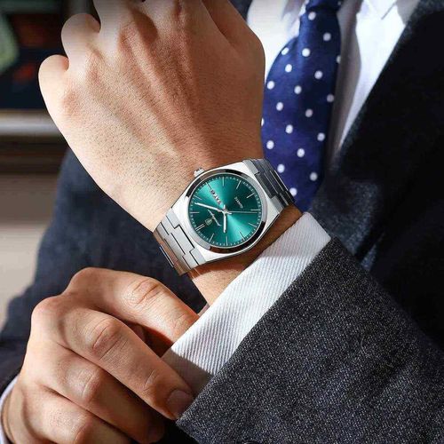 Casual Business Round Dial Analog Quartz Watch for Men, Fashion Watch for Parties and Daily Wear, Trendy Versatile & Exquisite Gift Watch with Box, Business Fashion Watches