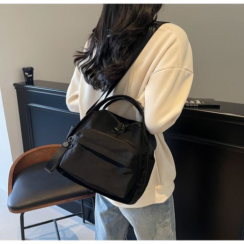 Women's Elegant Solid Color Shoulder Bag, Fashionable Zipper Crossbody Bag for Daily Used, 25 fall&winter Casual Trendy Versatile High-quality Daily Commuting Bag