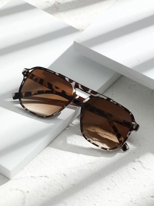 Unisex Vintage Trendy Sunglasses, Retro Outdoor Sports Sunglasses, Fashionable High Quality Sunglasses for Men & Women for Everyday Use