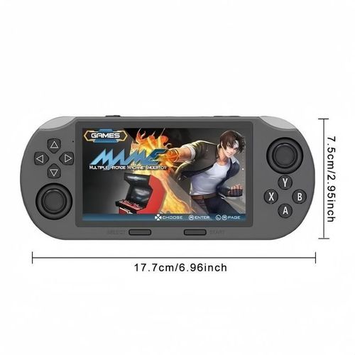 SF3000 Retro Game Console - 4.5 Inch HD Large Screen Handheld Game Player, GBA & Arcade Games Supported, Dual Joystick Portable Gaming Device, Classic Nostalgic Handheld for Game Enthusiasts