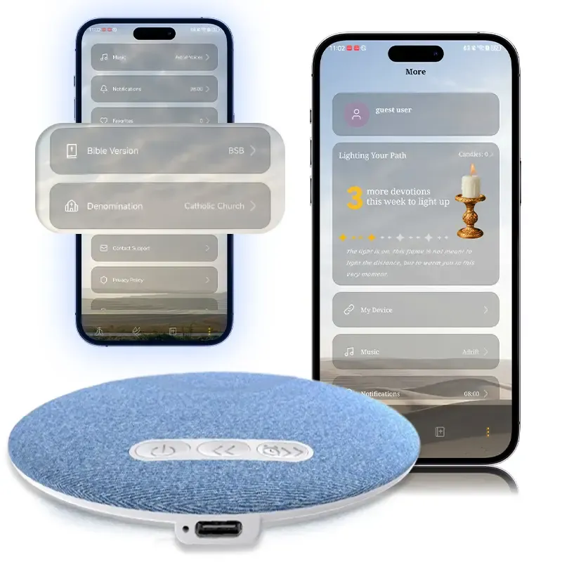 S1 Ultra-Thin Bluetooth Pillow Speaker with Bluetooth 6.0, 3D White Noise, Soft Immersive Sound Field, Air Conduction Audio Design, Pillow Speaker for Bedtime Music & Audiobooks, Headphone-Free Sleep Sound, Compatible with Android & iOS Connection