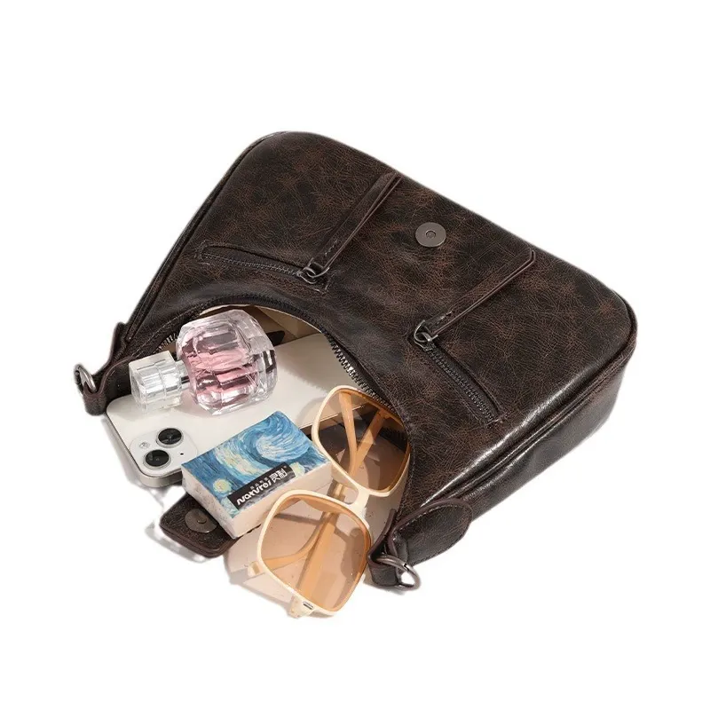 Women's Y2k Vintage Shoulder Clutch Bag, Trendy Retro Crossbody Bag & Shoulder Bag, Fashionable Shoulder Clutch for Daily Use