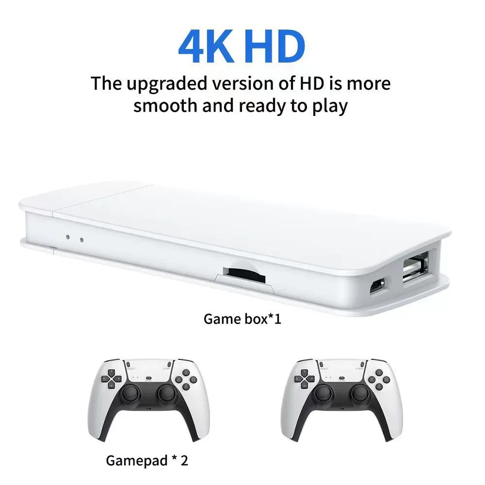 NEW Upgraded Retro Game Stick with 20,000+ Games, Plug and Play, Support Including 20+ Emulators Console Cable