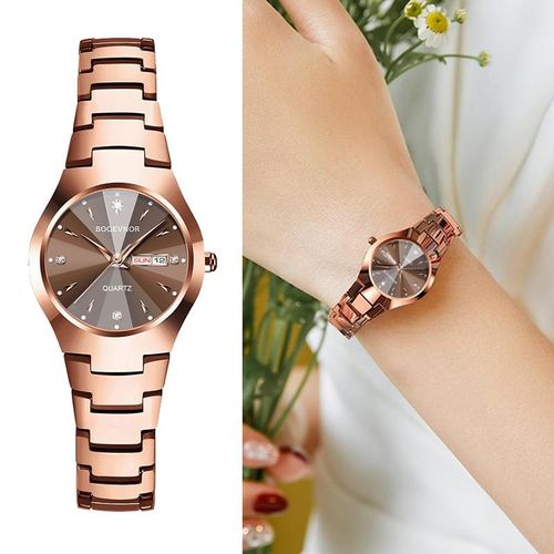 Womens Watch Ins Style Minimalist Design 2026 Valentines Day Gift Water Resistant Luminous Adjustable Strap Elegant Stylish Perfect for Gifting