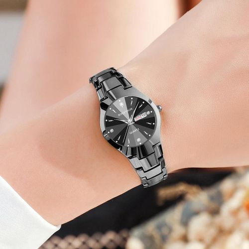 Womens Watch Ins Style Minimalist Design 2026 Valentines Day Gift Water Resistant Luminous Adjustable Strap Elegant Stylish Perfect for Gifting