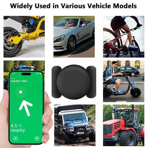 GPS Tracker for Car,Mini Trackers Device with Weatherproof Magnetic Case-No Monthly Fee-Best Hidden GPS Trackers,Anti-lost Device,Works with Apple Find