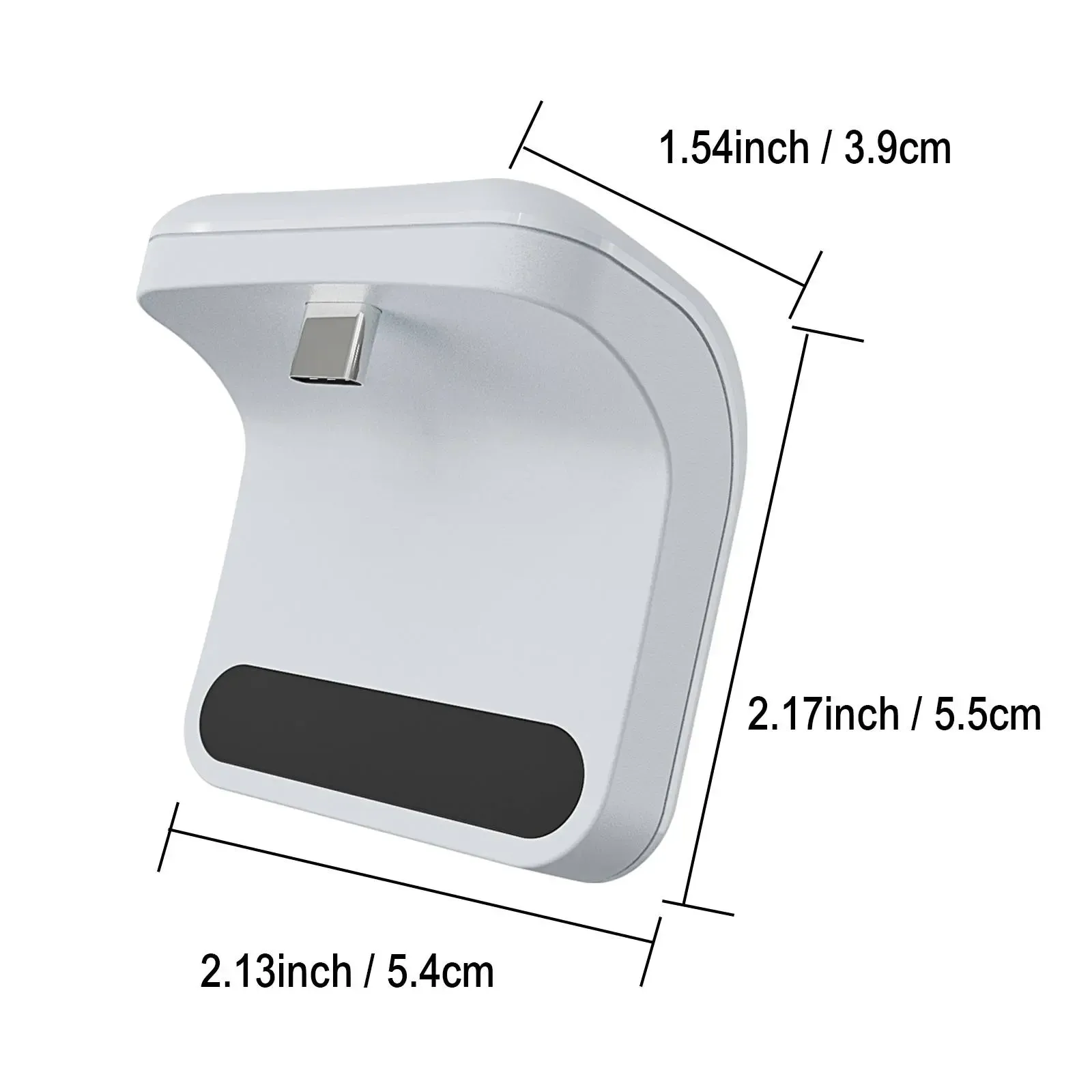 1800mAh Controller Rechargeable Battery for PS5, Game Controller Charger with Durable Back Clip Design, Essential Charging Accessory, Console Accessories