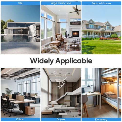 WiFi Extender 2026 6-Antenna Strong Signal, 1200Mbps Dual Band (2.4GHz) Booster, Wide Signal Coverage,Wireless Remote Amplifier, Ideal for Home Studios, Remote Workspaces, computer