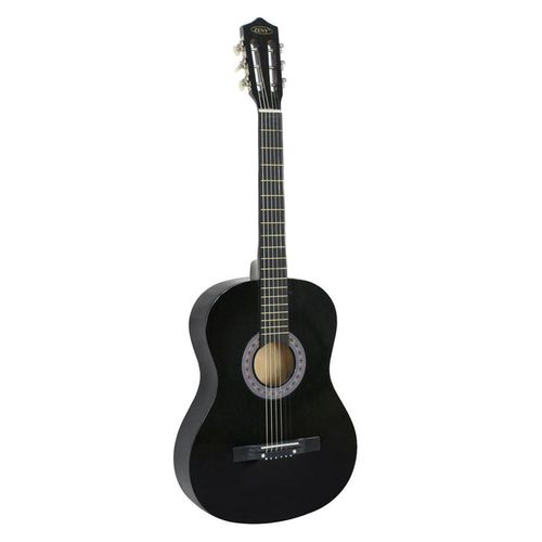 38 Inch New Beginner Acoustic Guitar - Complete with Case Strap Tuner and Pick