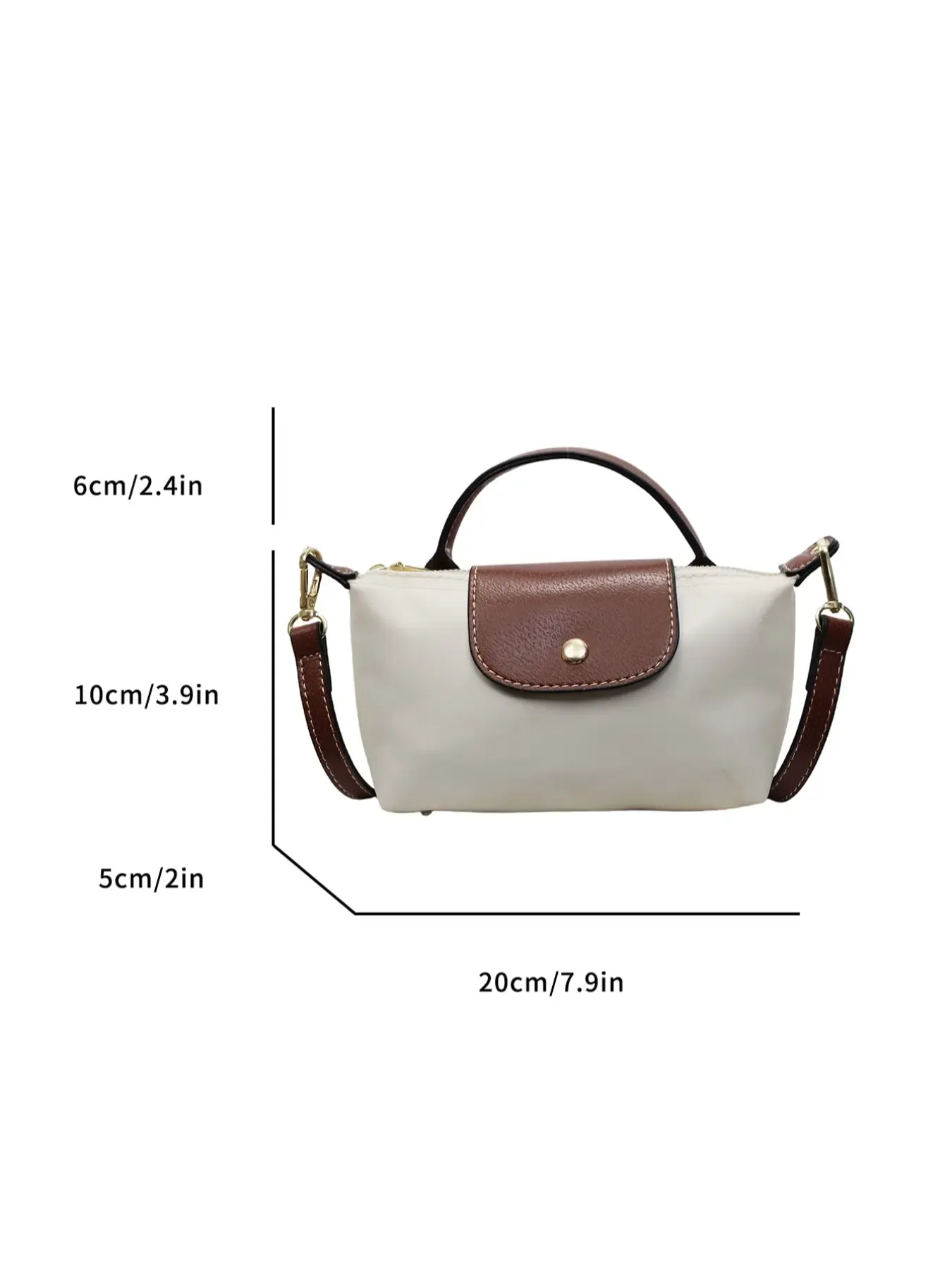 High-End Design Women's New Style Casual Fashion Crossbody Bag, Colorblock Nylon Handbag, Versatile Shoulder Bag, Elegant Single Strap Purse, Fashionable Shoulder Bag