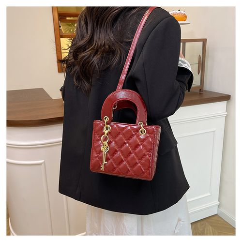 Women's Elegant  Decorated Handbag, Fashionable PU Leather Crossbody Bag for Daily Used, Casual Trendy Versatile High-quality Daily Commuting Bag