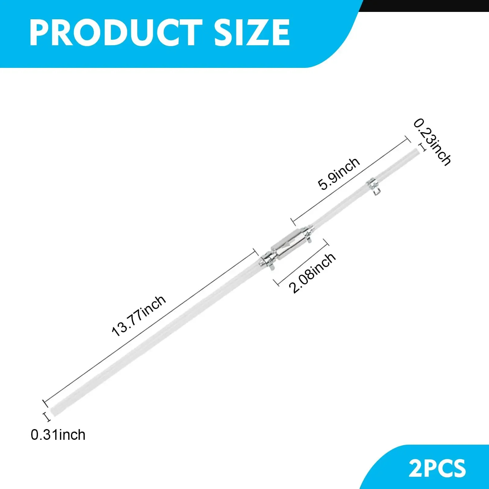 Brake Bleeder Hose - One Way Check Valve Tube Bleeding Tool Kit for Hydraulic System Bleeding, Universal Brake Fluid Bleeder Ki for Car Motorcyle Clutch, Soft Tube with Metal Clips