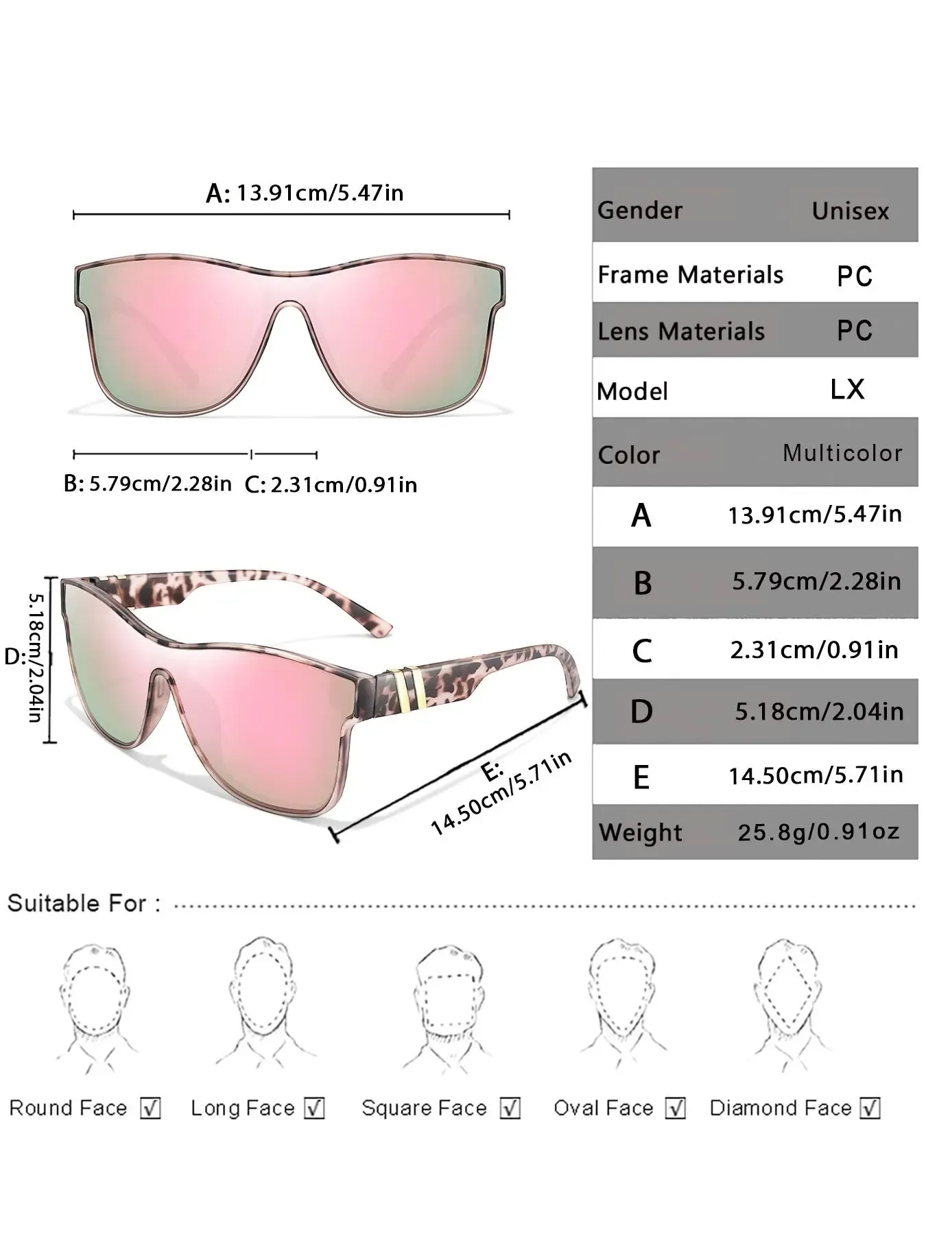 Women's Fashion Leopard Pattern Sunglasses, High Quality Sunglasses, Trendy Casual Tinted Lens Sunglasses for Everyday Use, Fashion Accessories for Outdoor Activities, Mother's Day Gifts