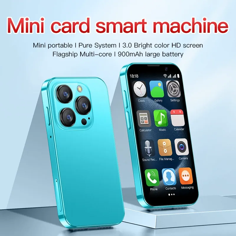 SOYES XS18pro Smart Mini Phone - 3G Compact Android Smartphone, Quad-Core Dual SIM Backup Phone with 2GB+16GB, Popular Cross-Border Mini Mobile Phone for Daily Use & Backup
