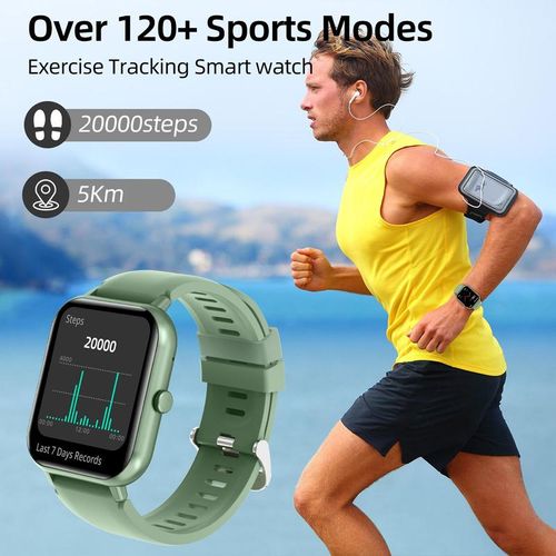 Touch Screen Smart Watch, Digital Fitness Watches with Call Function & 100+ Sports Modes, Multifunctional Electronic Fitness Watch, Smartwatch Watch, Wearable, Waterproof Smartwatch, Custom Wristwatch