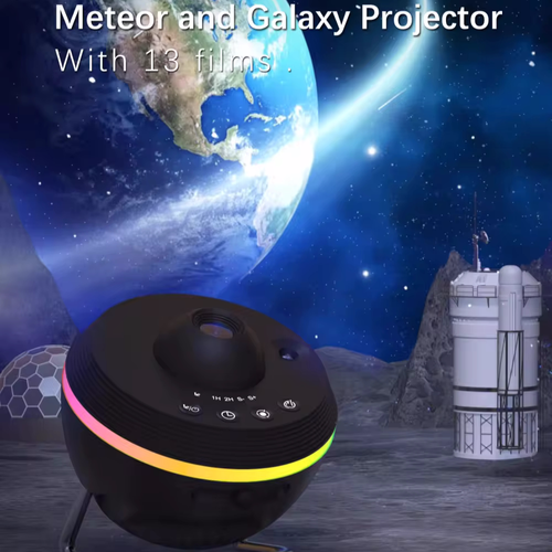 Galaxy Projector Night Light, USB Powered Galaxy Projector Night Light, Starry Sky Projector Night Light, Ambient Light for Bedroom, Home Decor