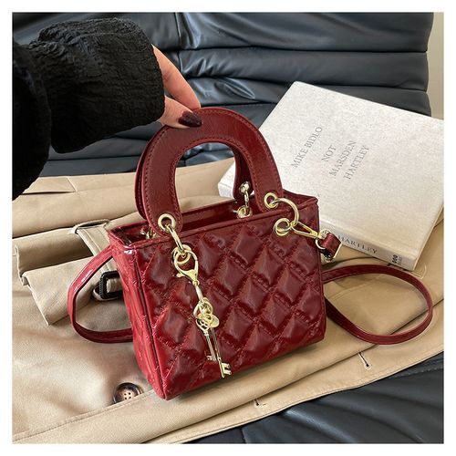 Women's Elegant  Decorated Handbag, Fashionable PU Leather Crossbody Bag for Daily Used, Casual Trendy Versatile High-quality Daily Commuting Bag