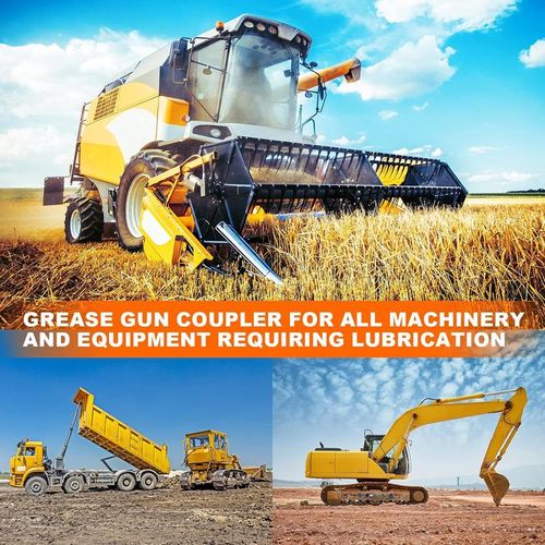 Leaking-proof Grease Tools Coupler, 12000PSI High Pressure Lubricating Oil Nozzle Accessory Compatible with 0.32 Cm Npt Lubricating Oil Nozzle