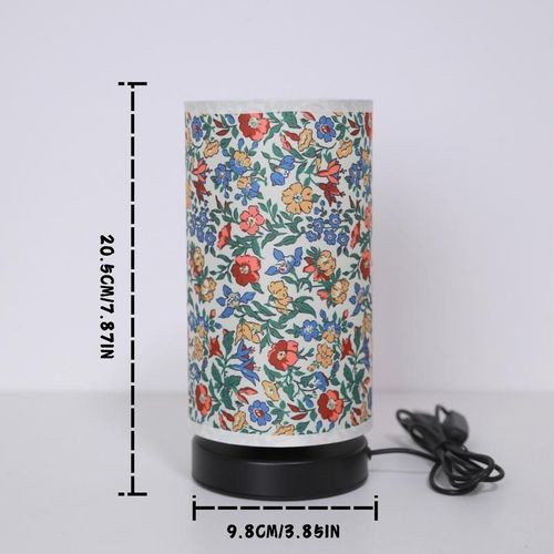 Floral Pattern LED Table Lamp, USB Rechargeable LED Night Light, Decorative Light for Home Living Room Bedroom, Home Decor, Flower Design Lamp, Indoor Lighting