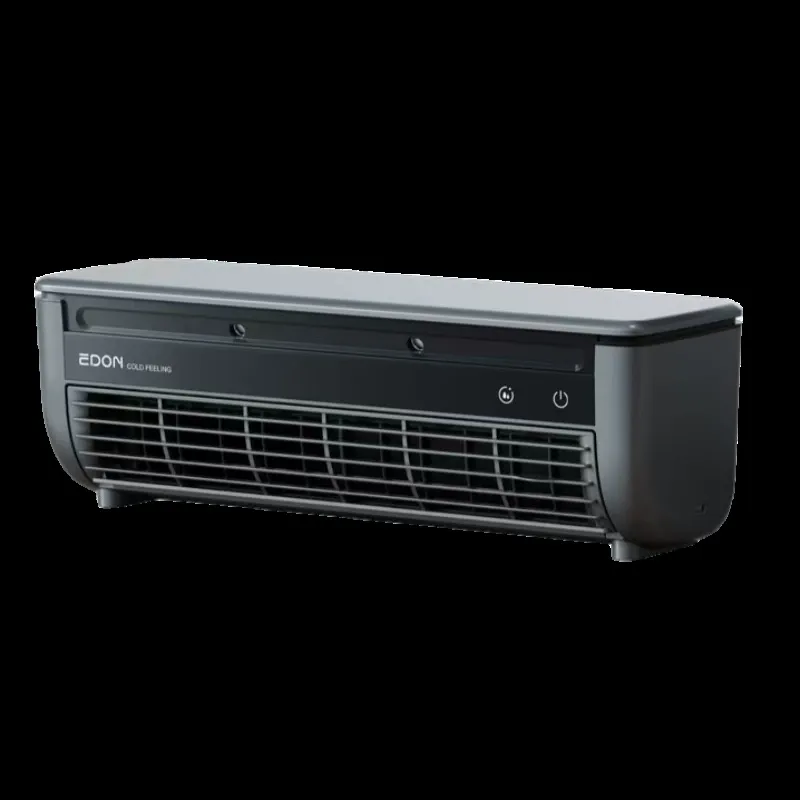 2025 New Edon Kitchen Air Cooler | Ice Superconductor Cooling Fan | Mist Humidifier | Portable Air Conditioner for Home Kitchen Black