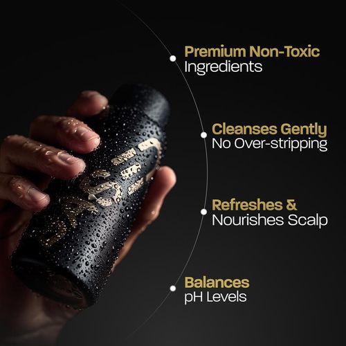 BASED Shower Duo | Shampoo + Conditioner | Deep Clean, Hydrates, Soothes Scalp, Boosts Volume | Fresh Peppermint | Premium Non-Toxic Formula | 12oz Each