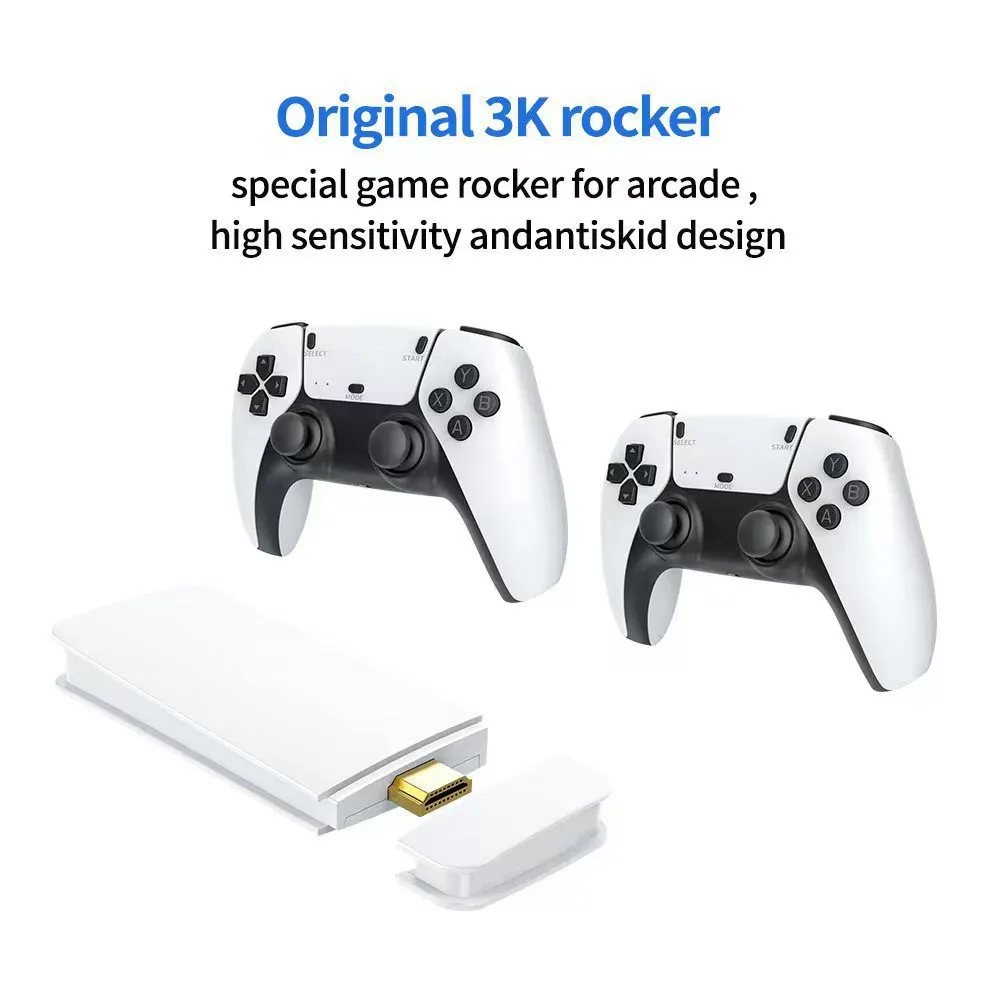 NEW Upgraded Retro Game Stick with 20,000+ Games, Plug and Play, Support Including 20+ Emulators Console Cable