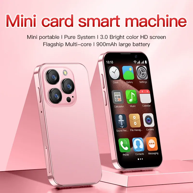 SOYES XS18pro Smart Mini Phone - 3G Compact Android Smartphone, Quad-Core Dual SIM Backup Phone with 2GB+16GB, Popular Cross-Border Mini Mobile Phone for Daily Use & Backup