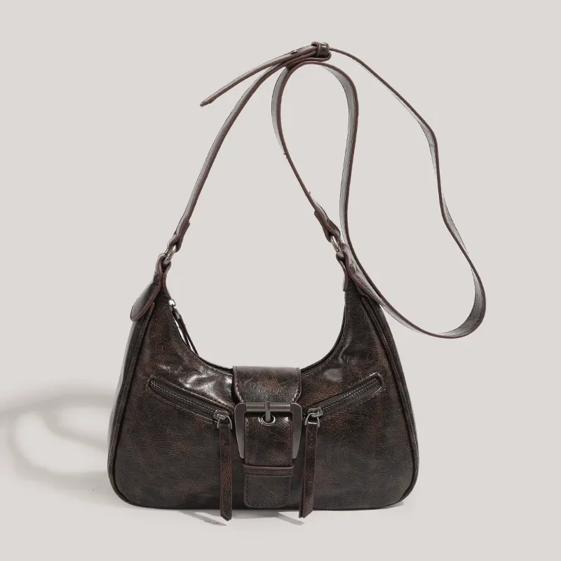 Women's Y2k Vintage Shoulder Clutch Bag, Trendy Retro Crossbody Bag & Shoulder Bag, Fashionable Shoulder Clutch for Daily Use