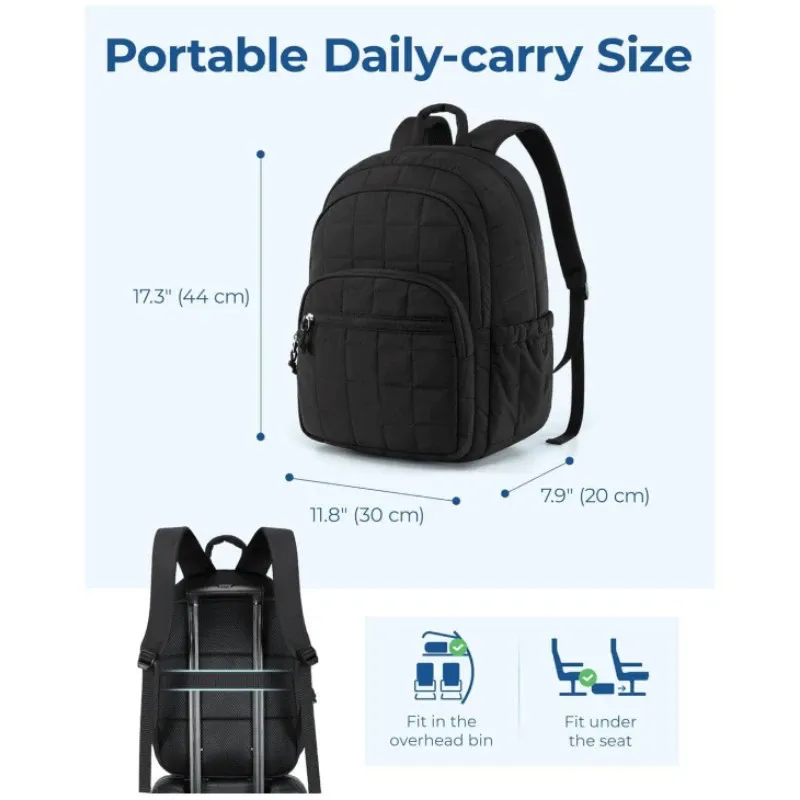Bestseller Cross-Border Backpack - Large Capacity Laptop Backpack for 15.6 Inch Notebook, Stylish Travel Bag, Lightweight Waterproof School Bag, Versatile Double-Shoulder Bag for Travel & Daily Commute