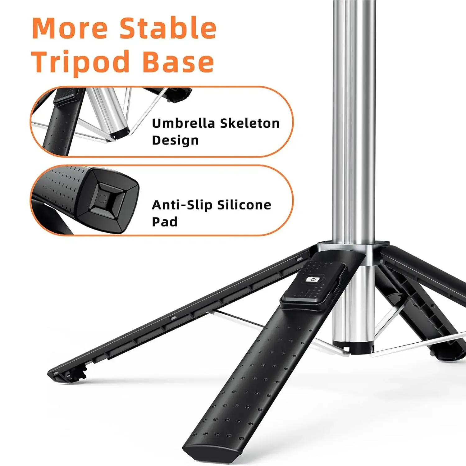 41 inch Selfie Stick Tripod with Fill Light Portable Phone Tripod Adjustable with Wireless Remote 3 Light Modes Gifts for Women Girls