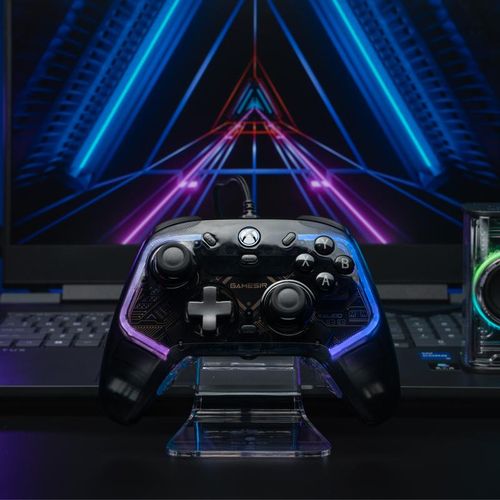 GameSir Kaleid Wired RGB Controller for Xbox Series XS, Xbox One, Windows 1011 & Steam Ultimate Anti-Drift Gamepad with Precision Hall Effect Sticks