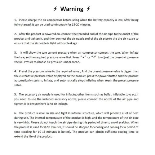 Portable Wireless Car Tire Inflator, 150PSI Rechargeable Car Tire Air Pump, Powerful Cordless Digital Tire Inflator with Accessories for Cars, Off-road Vehicles & Motorcycles, Automotive Vehicle Tool