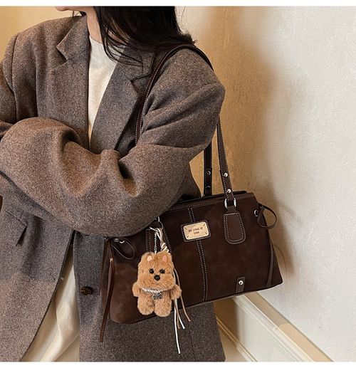 High-Value Fashion Large Capacity Shoulder Bag, Korean Trendy Unique Versatile Women's Bag, Fall Winter Commuter Underarm Bag, Pu Tote Satchel