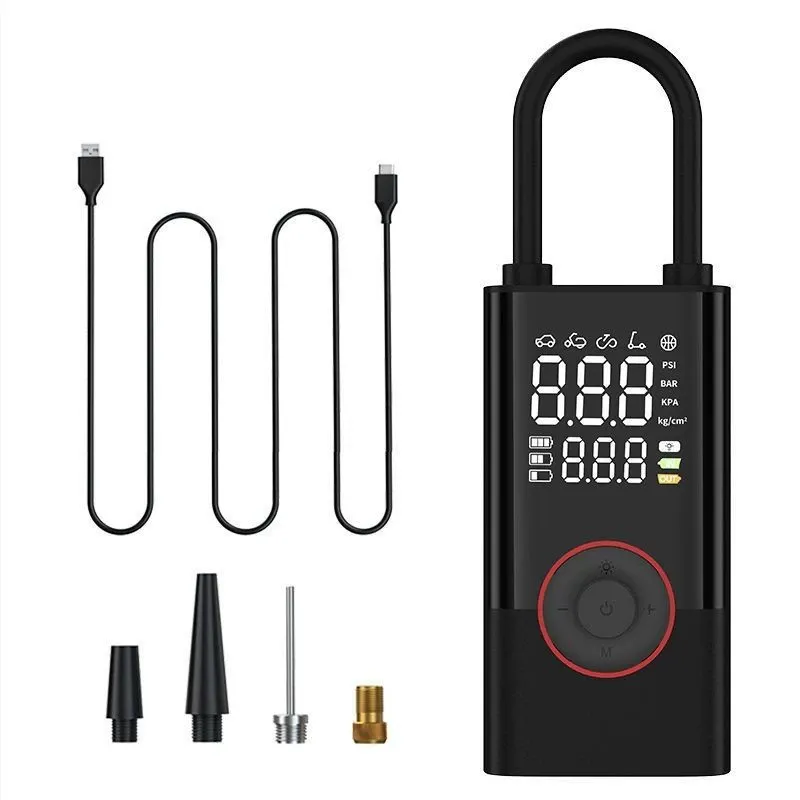 Hot Sale Wireless Car Tire Inflator | Smart Electric Portable Air Pump | Off-Road Vehicle & Bicycle Tire Inflation Pump