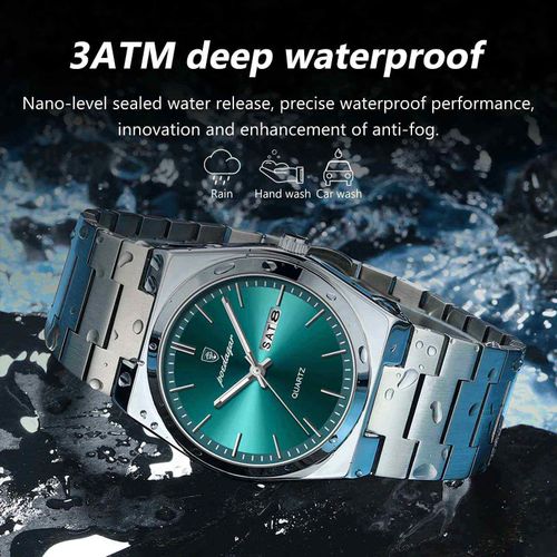 Casual Business Round Dial Analog Quartz Watch for Men, Fashion Watch for Parties and Daily Wear, Trendy Versatile & Exquisite Gift Watch with Box, Business Fashion Watches
