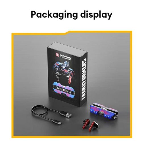 Fashion Wireless BT Headset, TF-T01 BT5.3 Gaming Low Latency Headset, TWS Hifi Stereo Sound Quality Headset With Microphone For Game Travel Sports