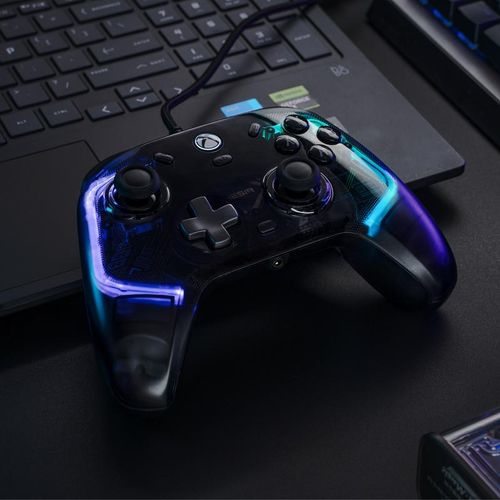 GameSir Kaleid Wired RGB Controller for Xbox Series XS, Xbox One, Windows 1011 & Steam Ultimate Anti-Drift Gamepad with Precision Hall Effect Sticks