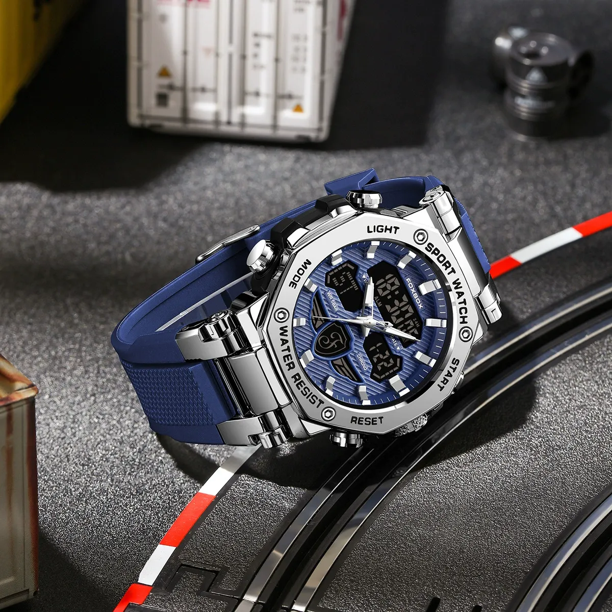 Men's Business Round Dial Analog Quartz Watch, Waterproof Wristwatch, Watch for Party, Daily Clothing Decor, Trendy All-match & Exquisite Watch for Birthday Gift with Box