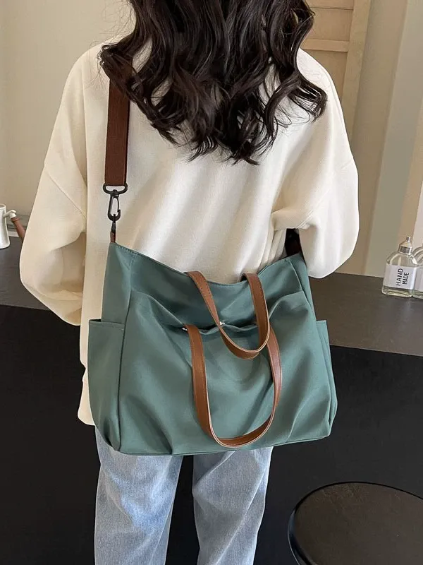 Large Capacity Minimalist Shoulder Bag, Casual Versatile Computer Crossbody Bag, All-match Tote Bag for Going Out, Dating, Shopping, Office, Class, Casual Messenger Bags